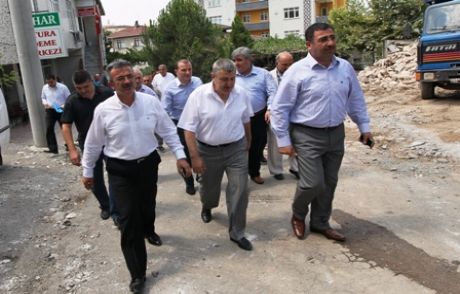 Protokolden Tavşanlı'ya Cuma Çıkarması