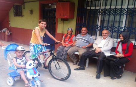 Samet'in Bisiklet Hayali Gerçek Oldu