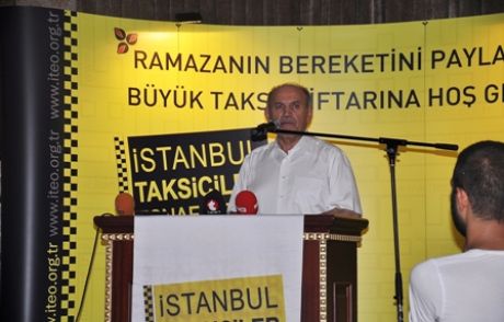 Taksiciler 'büyük Taksici İftarı'nda Buluştu
