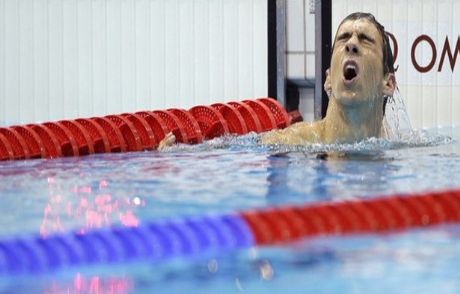 Phelps, Saniyenin Yüzde 5'iyle Kaybetti