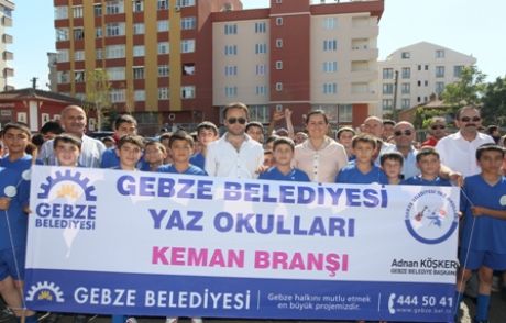 Yaz Spor Okulu'na Eğlenceli Açılış