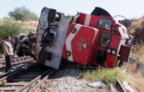 Bingöl'de Yük Treni Mayına Çarptı