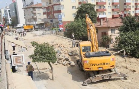 Kızılay Caddesi'nde Yenileme Çalışması