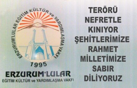 Terörü Nefretle Kınıyoruz