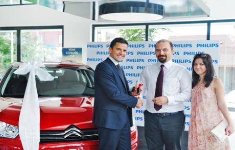 Philips Talihlisi Citroen'i Teslim Aldı