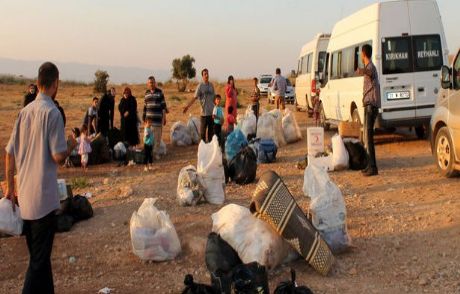 825 Suriyeli Daha Türkiye'de