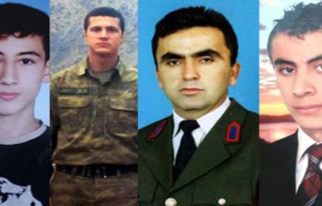 Dört Şehidin Kimliği Açıklandı
