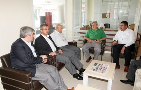 Başkanlardan Taziye Ziyaretleri