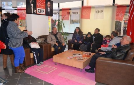 Chp Sandık Çalışmalarını Sürdürüyor