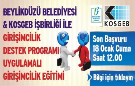Ücretsiz 'uygulamalı Girişimcilik Eğitimi'