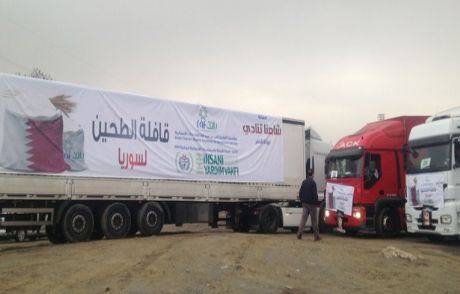 33 Tır'lık Yardım Konvoyu Yola Çıktı