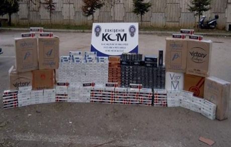 Eskişehir'de Kaçak Sigara Operasyonu