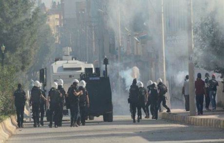 Nusaybin'de Yol Kapatan Gruba Müdahale