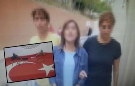 İki Kadın Suikast Silahı İle Yakalandı