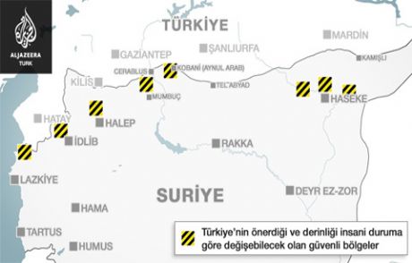 İşte Türkiye'nin İstediği 'güvenli Bölge'