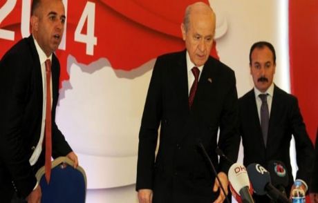 Devlet Bahçeli'den Mikrofon Tepkisi