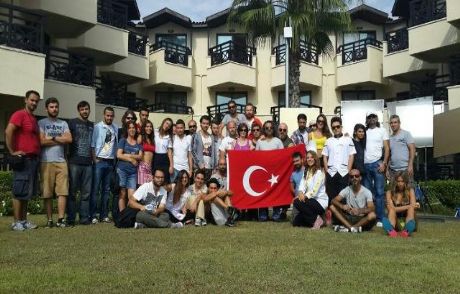 Film Setinde Cumhuriyet Bayramı Kutlaması