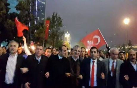 Kağıthane'de Ülkücüler Cumhuriyet İçin Yürüdü 