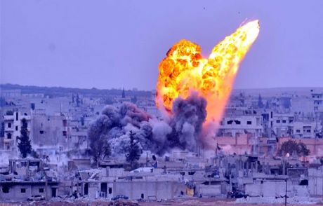 Kobani'de Çok Şiddetli Patlama!