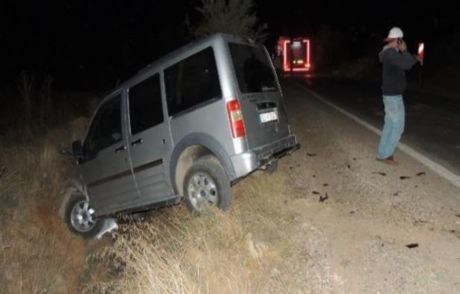 Denizli'de Trafik Kazası