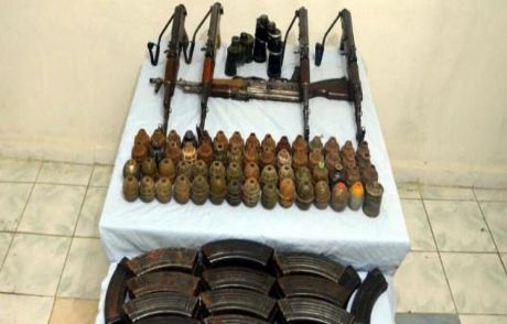 Pkk'ya Ait Mühimmat Ele Geçirildi