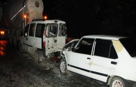 Bartın'da Trafik Kazası