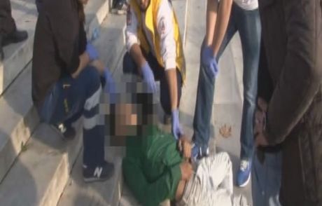 Gezi Parkı Merdivenlerinde Bonzai Krizi