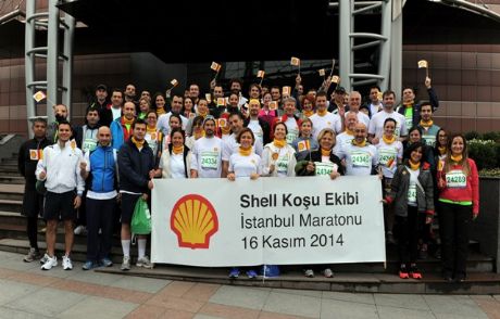 Shell, 115 Çalışanıyla Koştu