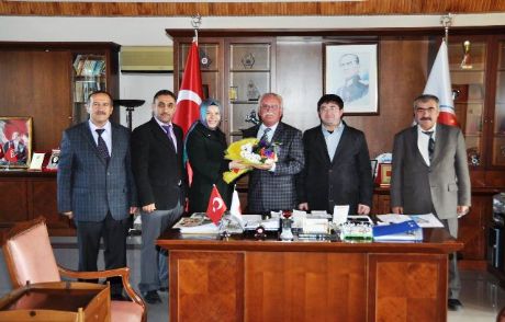 Başkan Şengöl'e Çiçekli Teşekkür