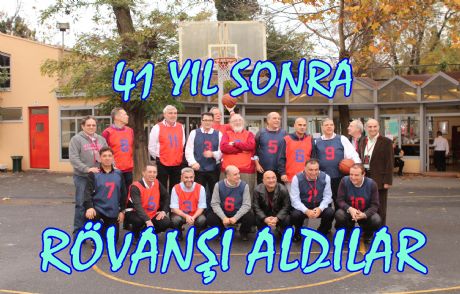 41 Yıl Sonra Rövanşı Aldılar