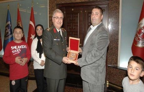 Gurbetçi 'ali Dal' Genelkurmay Karargahı'nda