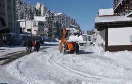 'beyaz Cennet'te Kar Yüzleri Güldürdü