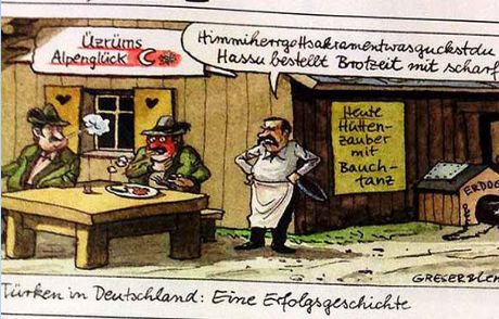 Almanya'ya Karikatür Notası!