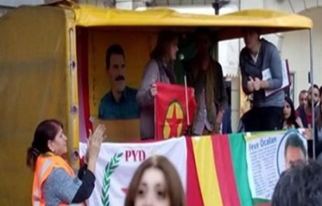 Pkk Flaması Kaldıran Bakana Soğuk Duş!