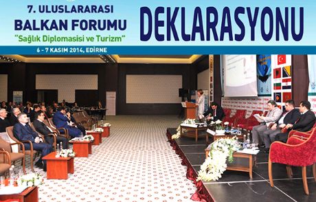 Tasam'dan 'sağlık Diplomasisi Ve Turizm' Deklarasyonu