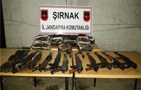 10 Uzun Namlulu Silah Ele Geçirildi