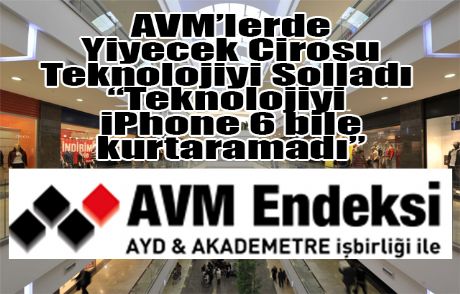 Ekim 2014'de Avm Ciro Endeksi 3 Puan Arttı