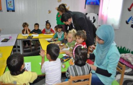 Ceylanpınar Kampı'nda 'öso' Gezisi