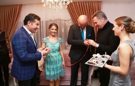 Başkanlar Genç Çiftin Mutluluğunu Paylaştı