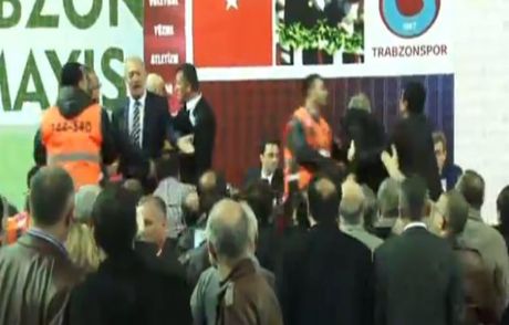 Trabzonspor Kongresi'nde Yumruklar Konuştu