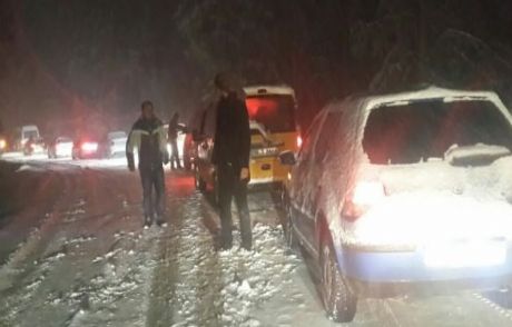 Uludağ Yolu Kar Sebebiyle Kapandı