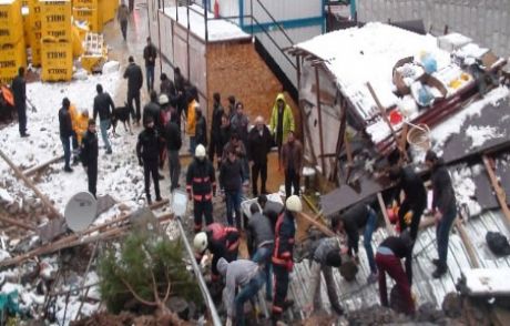 İstanbul'da Baraka Çöktü