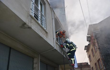 Ordu'da Ev Yangını