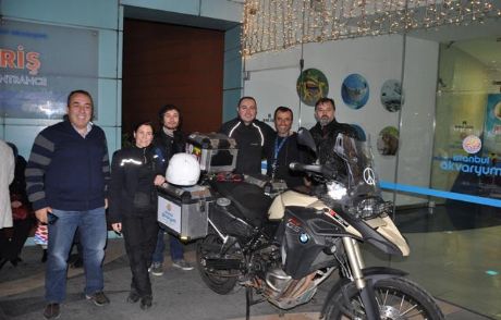 İki Teker Üzerinde Asya Turu Tamamlandı
