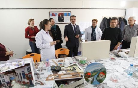 Köşker'den Çat Kapı Gesmek Ziyareti
