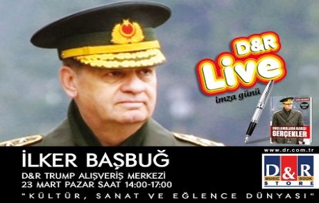 İlker Başbuğ, Kitabını İmzalıyor