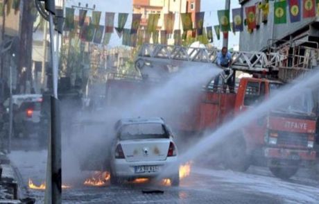 Silopi'de Molotoflu Saldırı