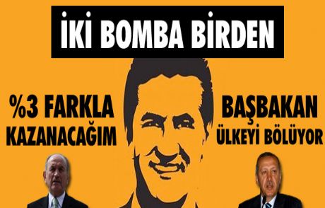 Sarıgül; -yüzde 3 Farkla Kazanıyorum-
