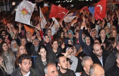 Kırıkkale'de Havai Fişekli Gösteri
