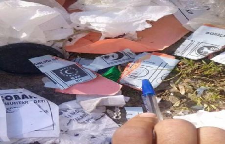 Evet Mührü Basılmış Oylar Çöpten Çıktı